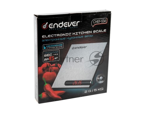 Электронные кухонные весы Endever Chief-534