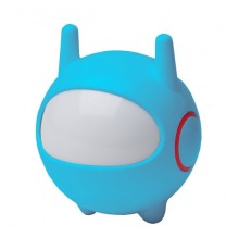 ЭРА Б0019764 Ночник - светильник светодиодный NN-604-LS-BU в розетку с датчиком освещенности синий 