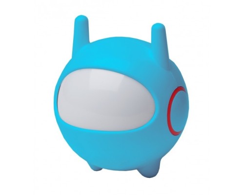 [светильники] ЭРА Б0019764 Ночник - светильник светодиодный NN-604-LS-BU в розетку с датчиком освещенности синий 