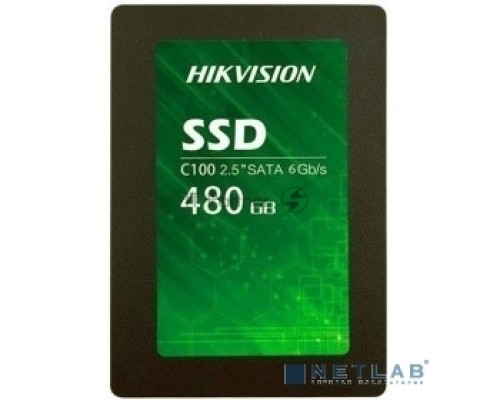 Накопитель SSD Hikvision 480GB HS-SSD-C100/480G {SATA3.0}