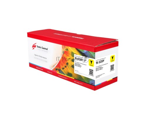 Картридж лазерный лазерный Static Control 002-08-S5230Y TK-5230Y желтый (2600стр.) для Kyocera Ecosys M5521cdn/M5521cdw/P5021cdn/P5021cdw Картридж лазерный лазерный Static Control 002-08-S5230Y TK-5230Y желтый (2600стр.) для Kyocera Ecosys M5521cdn/M5521cdw/P5021cdn/P5021cdw