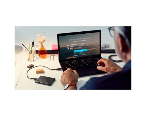 Внешний жесткий диск Western Digital Original USB 3.0 1Tb WDBYVG0010BBK-WESN My Passport 2.5