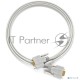 Greenconnect Кабель COM RS-232 порта соединительный 3 m GCR- DB9CF2F-3 m, 9F / 9F Premium, серый, пластиковый пакет Greenconnect Кабель COM RS-232 порта соединительный 3 m GCR- DB9CF2F-3 m, 9F / 9F Premium, серый, пластиковый пакет