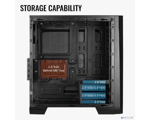 Компьютерный корпус MINITOWER MATX W/O PSU CYLON 4718009159266 AEROCOOL белый