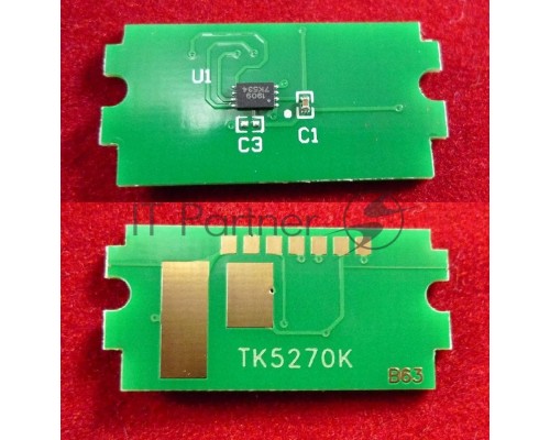 Чип для Kyocera Ecosys P6230cdn/M6230cidn/M6630cidn (TK-5270K) Black, 8K ELP Imaging®