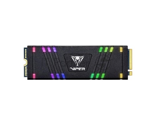 SSD M.2 Viper 512Gb VPR100 RGB Series <VPR100-512GM28H> (PCI-E 3.0 x4, up to 3300/2100MBs, 3D TLC, DRAM 512Mb, Phison E12, TBW 800Tb, 22х80mm, RGB подсветка, heatsink) SSD M.2 Viper 512Gb VPR100 RGB Series <VPR100-512GM28H> (PCI-E 3.0 x4, up to 3300/2100MBs, 3D TLC, DRAM 512Mb, Phison E12, TBW 800Tb, 22х80mm, RGB подсветка, heatsink)