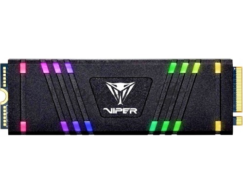 SSD M.2 Viper 512Gb VPR100 RGB Series <VPR100-512GM28H> (PCI-E 3.0 x4, up to 3300/2100MBs, 3D TLC, DRAM 512Mb, Phison E12, TBW 800Tb, 22х80mm, RGB подсветка, heatsink) SSD M.2 Viper 512Gb VPR100 RGB Series <VPR100-512GM28H> (PCI-E 3.0 x4, up to 3300/2100MBs, 3D TLC, DRAM 512Mb, Phison E12, TBW 800Tb, 22х80mm, RGB подсветка, heatsink)