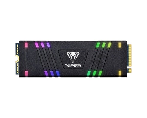 SSD M.2 Viper 512Gb VPR100 RGB Series <VPR100-512GM28H> (PCI-E 3.0 x4, up to 3300/2100MBs, 3D TLC, DRAM 512Mb, Phison E12, TBW 800Tb, 22х80mm, RGB подсветка, heatsink) SSD M.2 Viper 512Gb VPR100 RGB Series <VPR100-512GM28H> (PCI-E 3.0 x4, up to 3300/2100MBs, 3D TLC, DRAM 512Mb, Phison E12, TBW 800Tb, 22х80mm, RGB подсветка, heatsink)