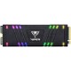 SSD M.2 Viper 512Gb VPR100 RGB Series <VPR100-512GM28H> (PCI-E 3.0 x4, up to 3300/2100MBs, 3D TLC, DRAM 512Mb, Phison E12, TBW 800Tb, 22х80mm, RGB подсветка, heatsink)