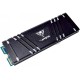 SSD M.2 Viper 512Gb VPR100 RGB Series <VPR100-512GM28H> (PCI-E 3.0 x4, up to 3300/2100MBs, 3D TLC, DRAM 512Mb, Phison E12, TBW 800Tb, 22х80mm, RGB подсветка, heatsink)