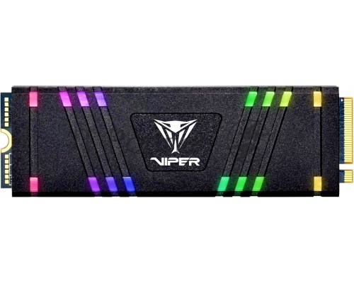 SSD M.2 Viper 512Gb VPR100 RGB Series <VPR100-512GM28H> (PCI-E 3.0 x4, up to 3300/2100MBs, 3D TLC, DRAM 512Mb, Phison E12, TBW 800Tb, 22х80mm, RGB подсветка, heatsink) SSD M.2 Viper 512Gb VPR100 RGB Series <VPR100-512GM28H> (PCI-E 3.0 x4, up to 3300/2100MBs, 3D TLC, DRAM 512Mb, Phison E12, TBW 800Tb, 22х80mm, RGB подсветка, heatsink)