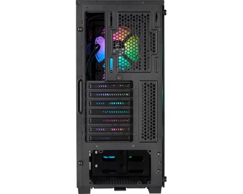 Корпус Corsair iCUE 220T RGB CC-9011173-WW Airflow Tempered Glass Mid-Tower Smart Case — Black