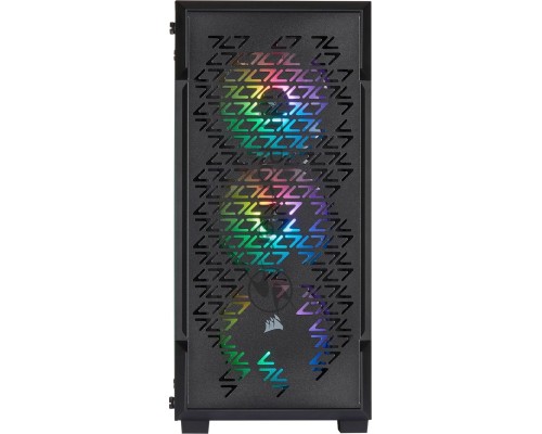 Корпус Corsair iCUE 220T RGB CC-9011173-WW Airflow Tempered Glass Mid-Tower Smart Case — Black