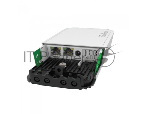 Точка доступа Mikrotik RBwAPGR-5HacD2HnD&;R11e-LTE6 wAP ac LTE Kit with four core 710MHz CPU, 128MB RAM, 2x Gigabit LAN, built-in 2.4Ghz 802.11b/g/n Dual Chain wireless with integrated antenna, built-in 5Ghz 802.11an/ac Dual Chain wireless with integrate