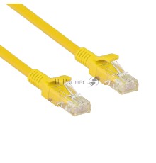 Патч-корд Exegate UTP-RJ45-RJ45-C6-0,5M-YL, UTP, cat.6, 0,5м, желтый