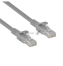 Патч-корд Exegate UTP-RJ45-RJ45-C6-CU-2M-GY, UTP, cat.6, 2м, медь, серый