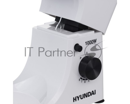 Миксер планетарный Hyundai HYM-S4451 1000Вт белый/черный